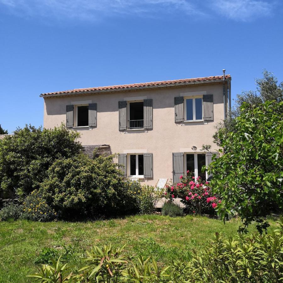 Villa Spacieuse Avec Terrasse Et Vue Mont Ventoux Entrechaux Exterior photo